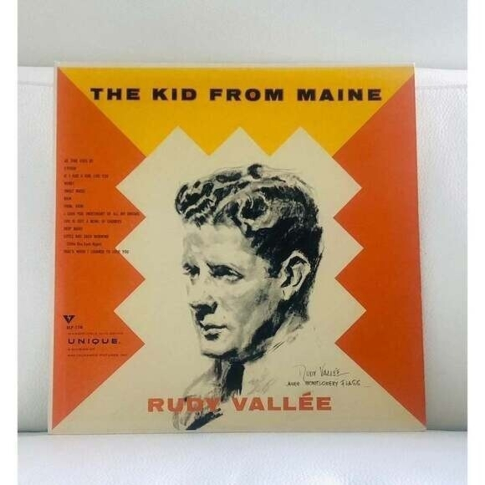 LP Rudy Vallee - The Kid From Maine Vinyl Record